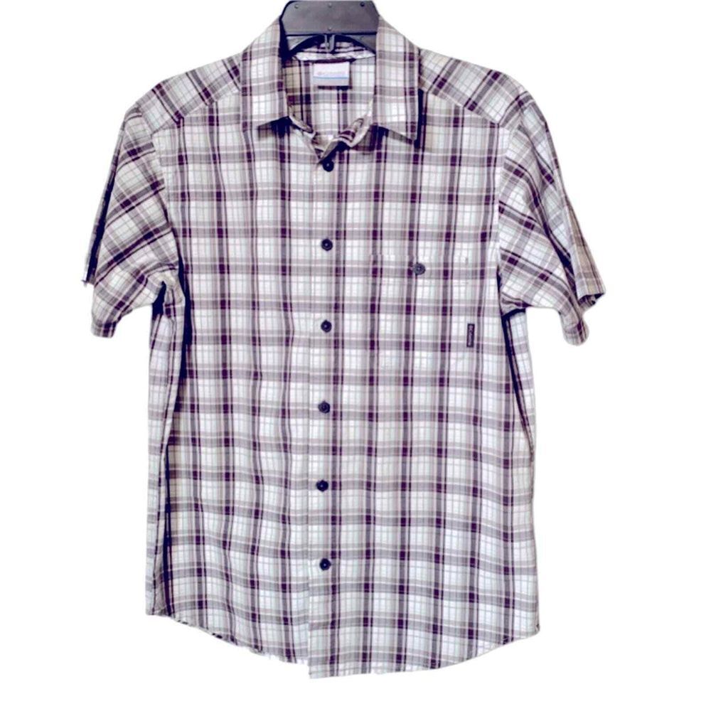 Columbia Men's Rapid‎ River II Short Sleeve Regular Fit Shirt Size Small